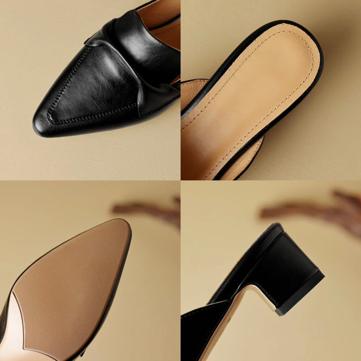 Adele Leder-Pantolette