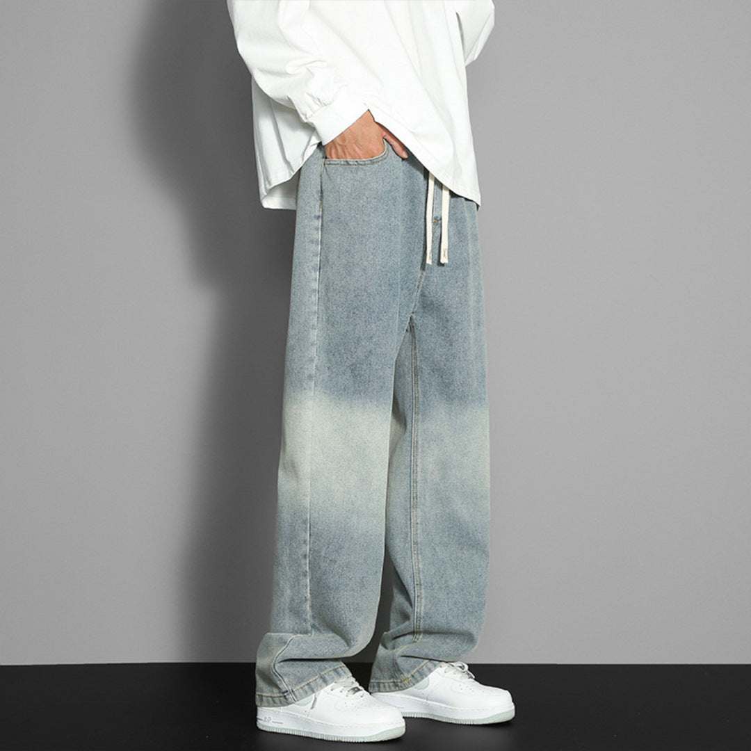 Avslappnade löst sittande jeans