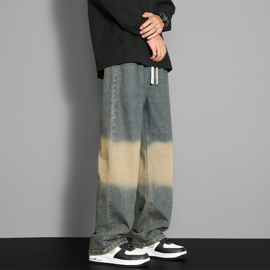 Avslappnade löst sittande jeans