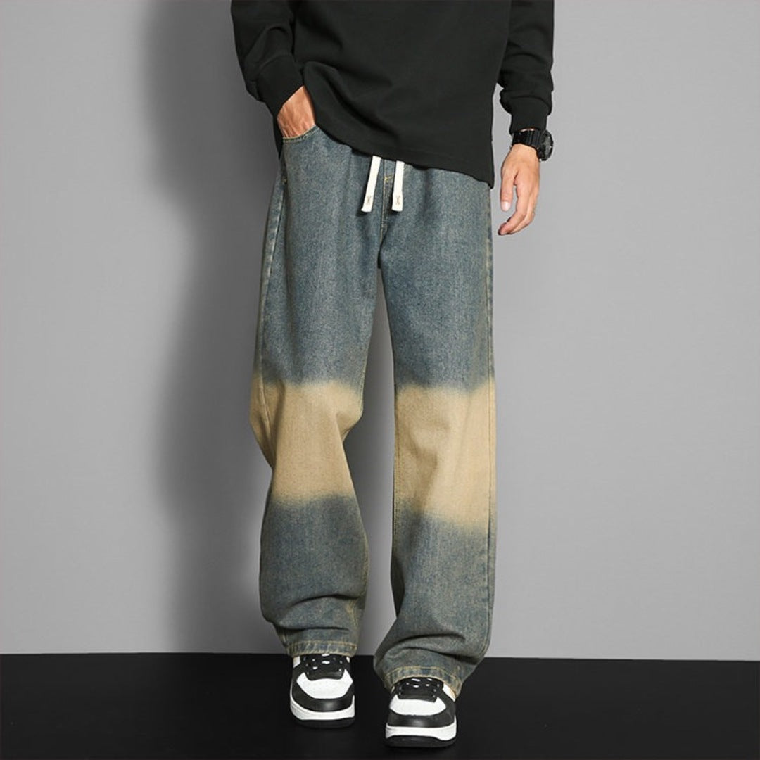 Avslappnade löst sittande jeans