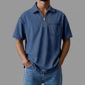 DenimCore Zip-Hemd