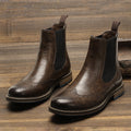 Klassische Brogue-Stiefel