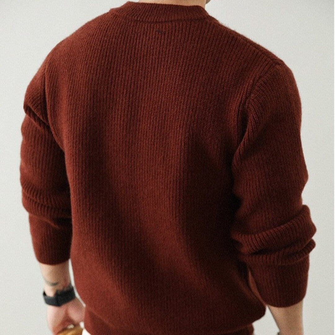 Pull Henley classique