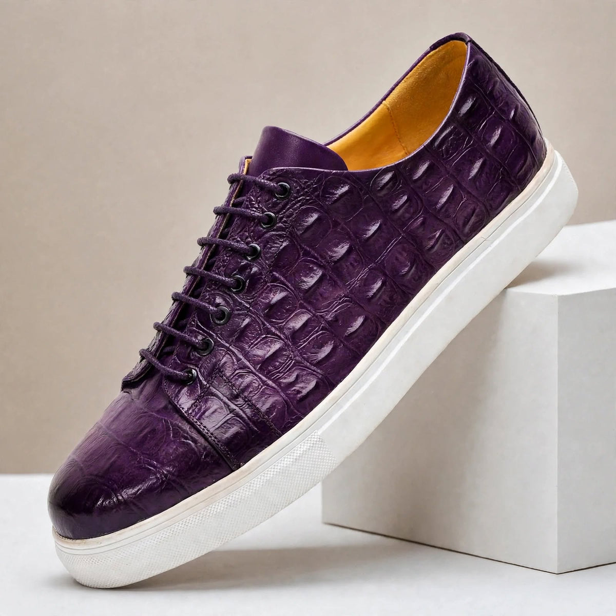 Kastello sneakers i koppeläder
