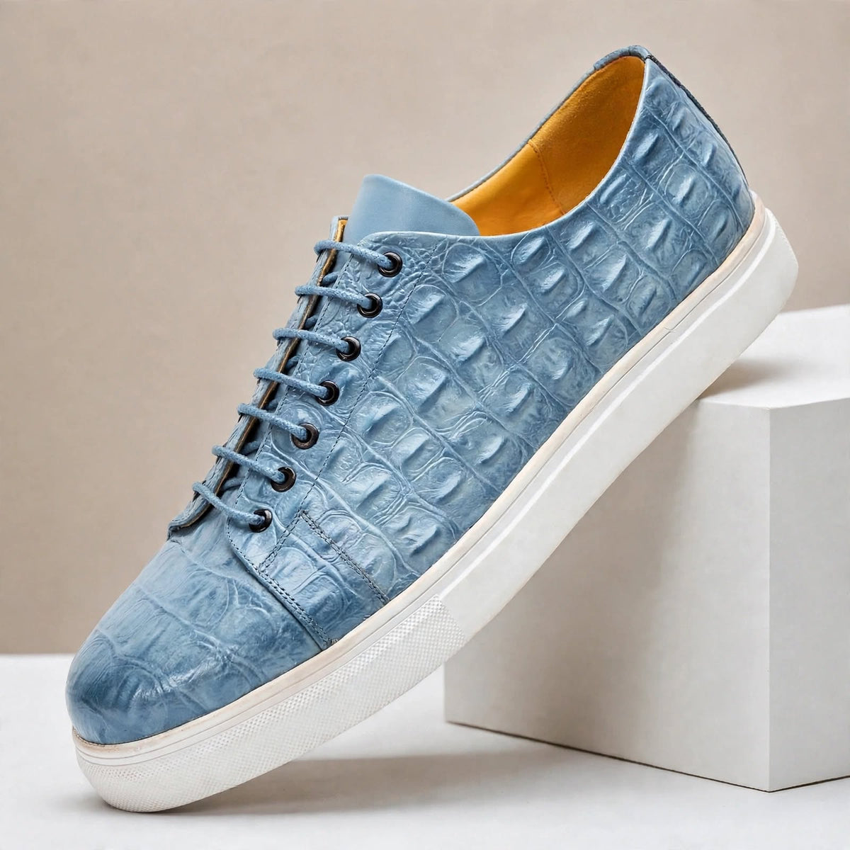 Kastello sneakers i koppeläder