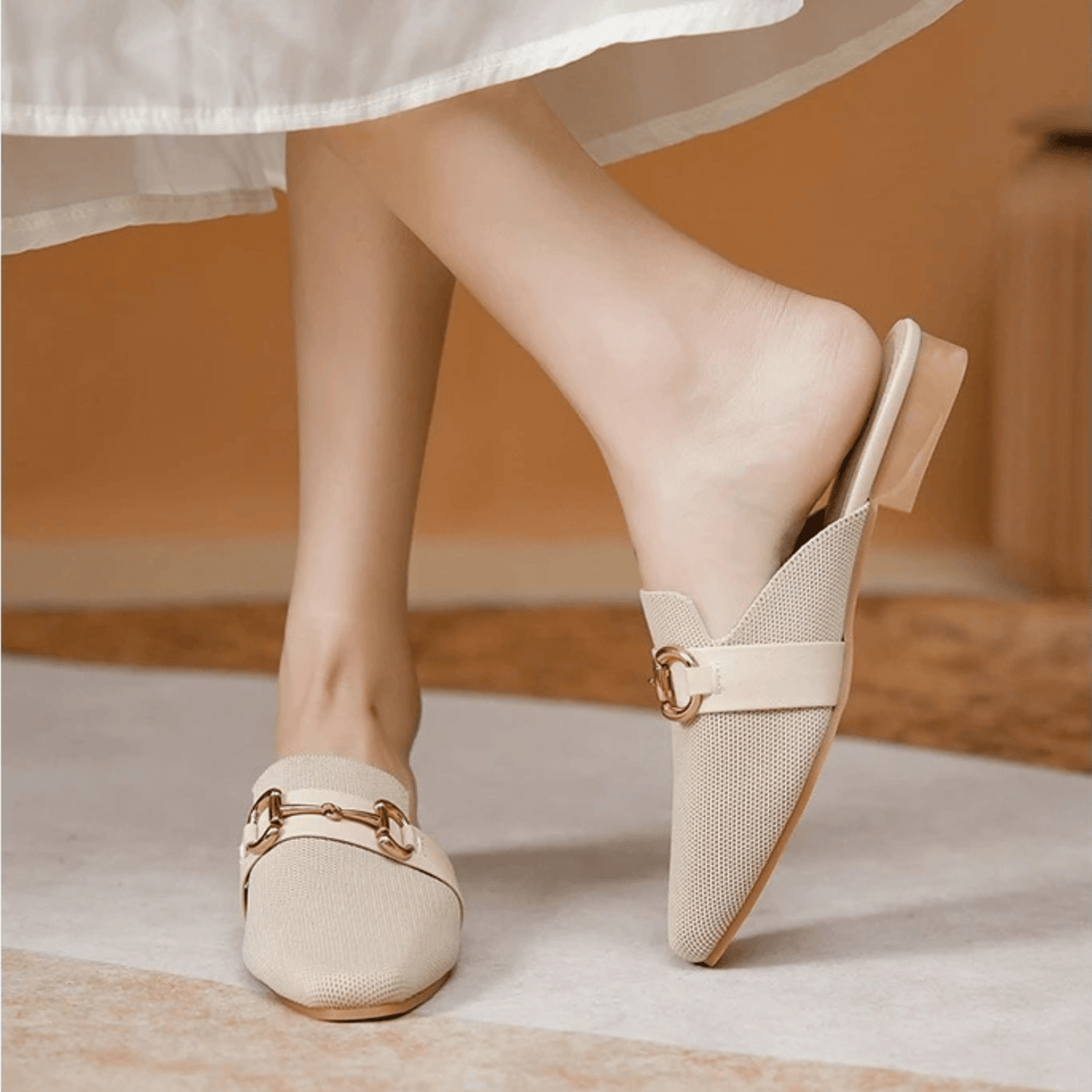 Mule con hebilla Juliett