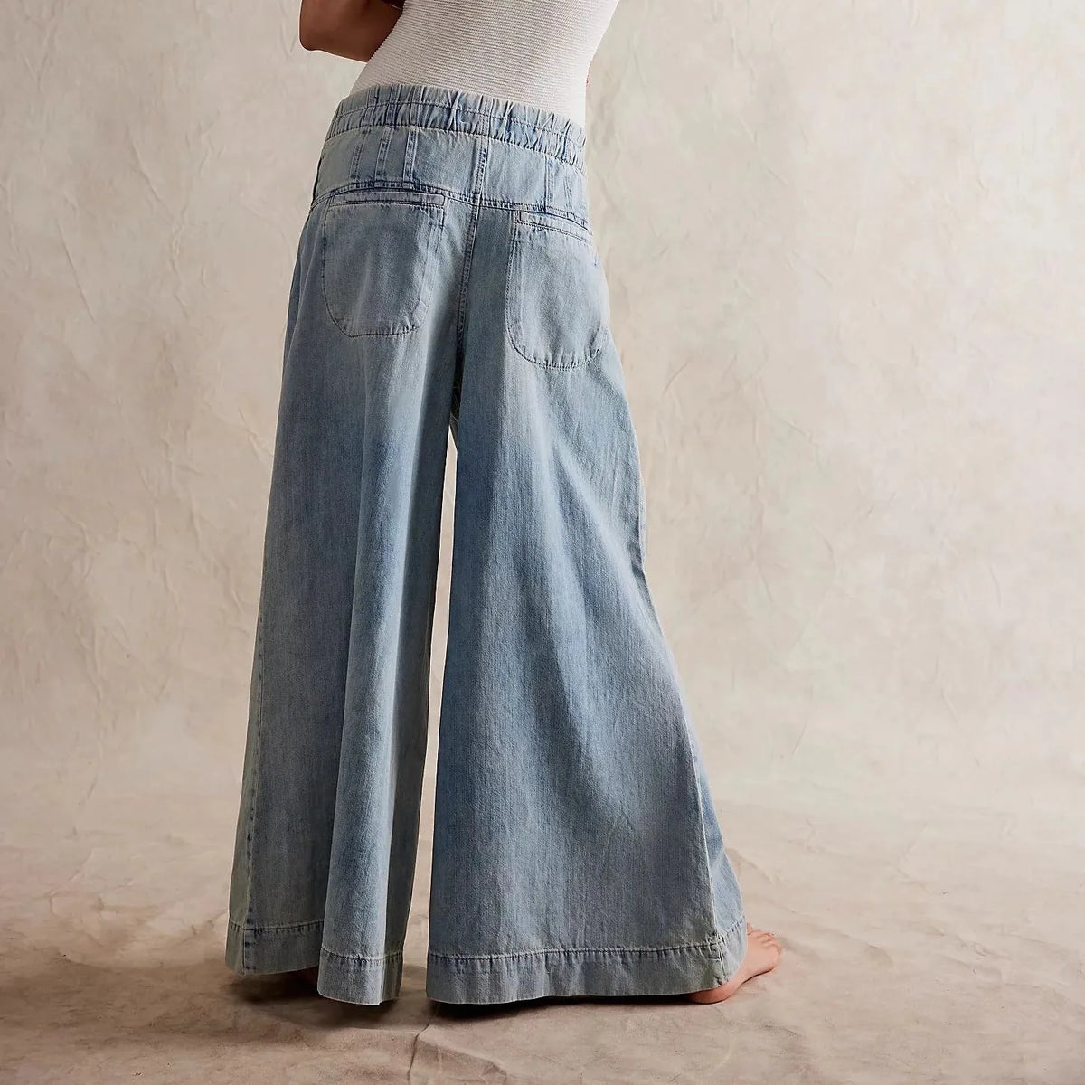 Nomada Wide Leg Cotton Jeans