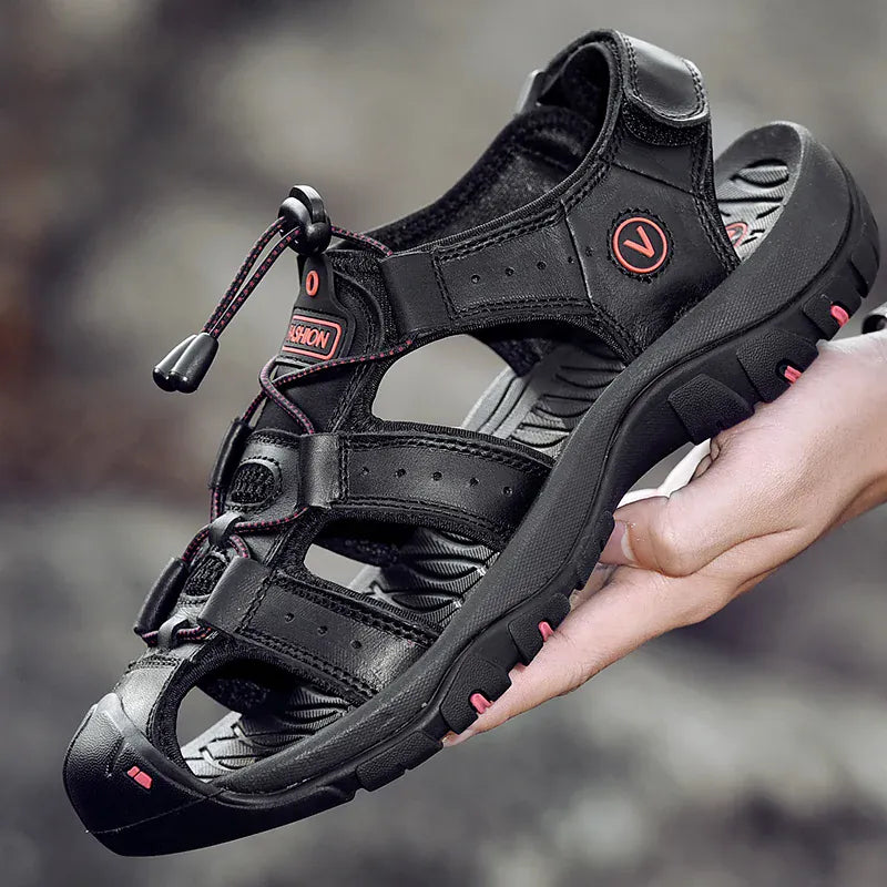 DryRock lädersandaler för vandring