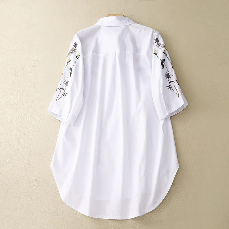 Blusa Grace ricamata
