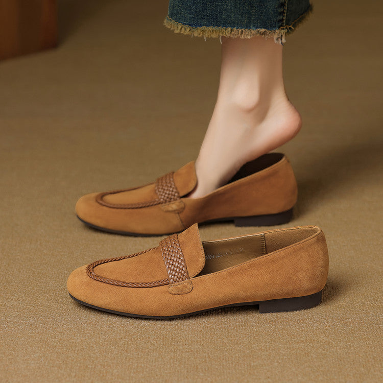 Orla Genuine Suede Loafers