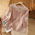 Rosabelle Bestickte Bluse