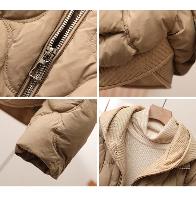 Casaco Puffer Matelassê Seraphina
