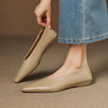 Zapatos planos Emor de cuero genuino