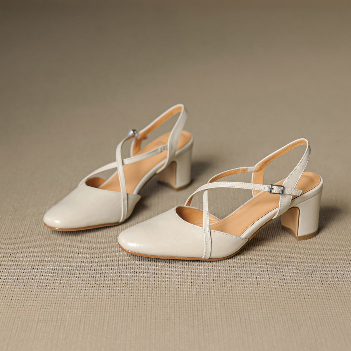 Blenza Slingbacks aus echtem Leder