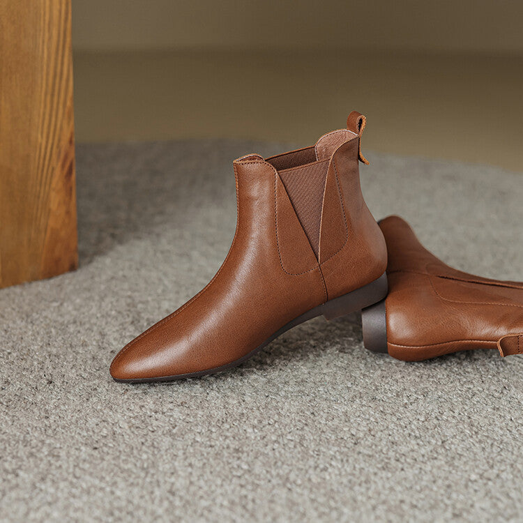 Sara Genuine Leather Boots