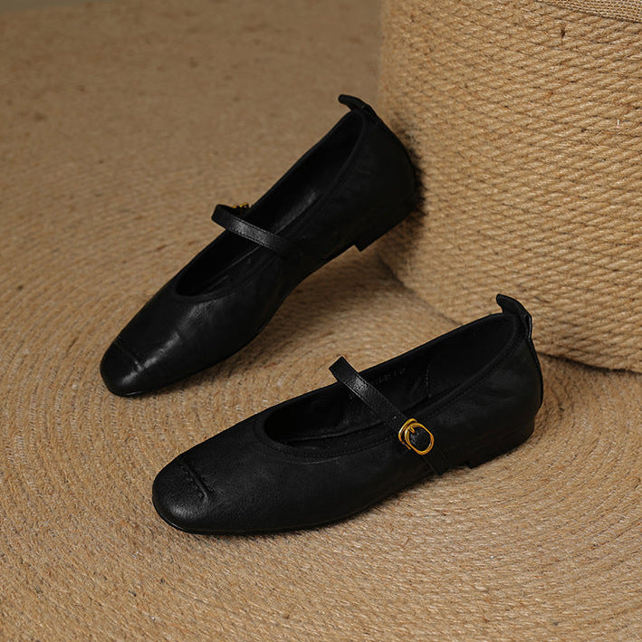 Wani Lederflats