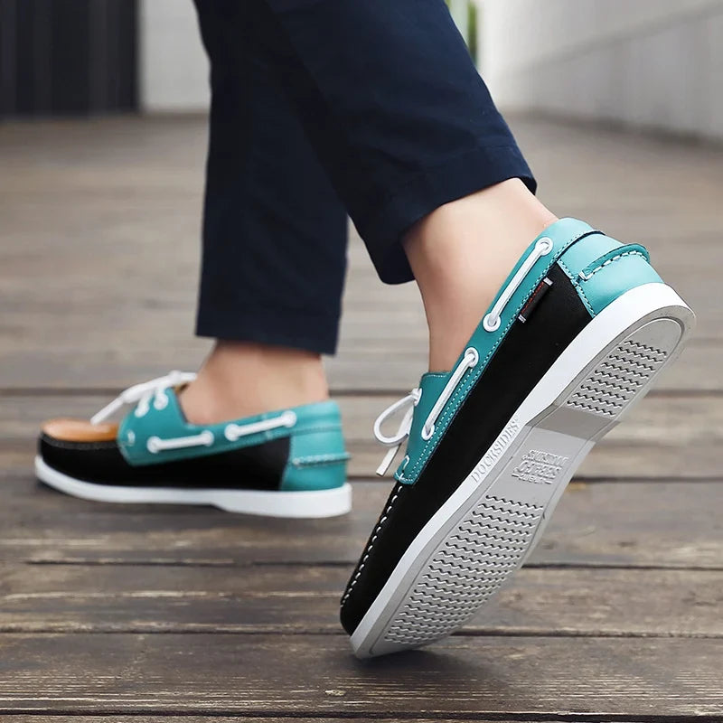 Sapatos Rasko em pele genuína