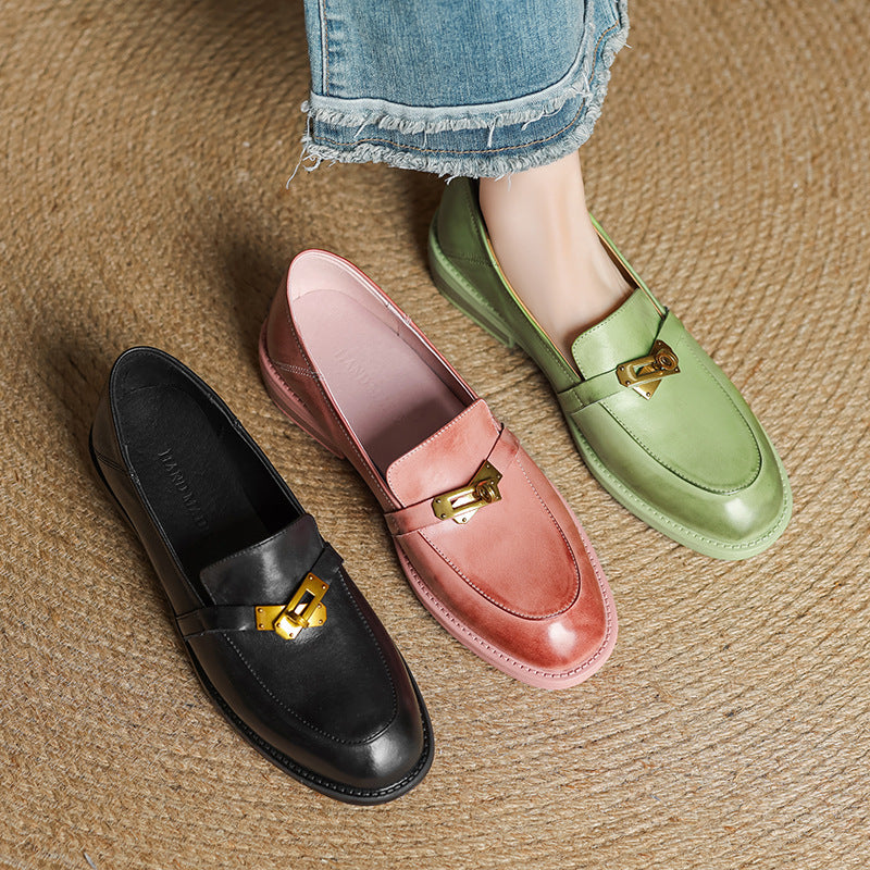 Lena Loafers i Äkta Läder