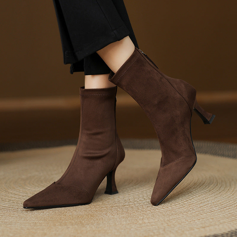 Botas Corvella de ante genuino