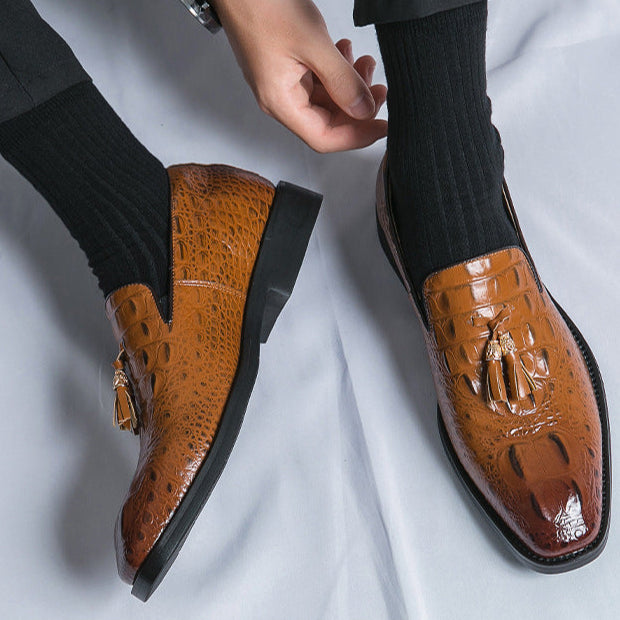 Mocassini Elford in pelle