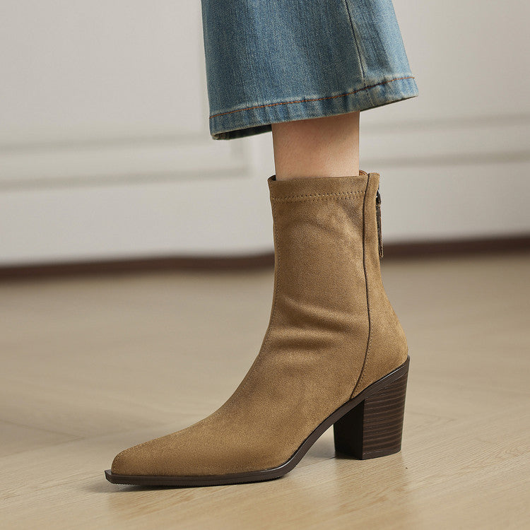 Botas Sarli de ante genuino