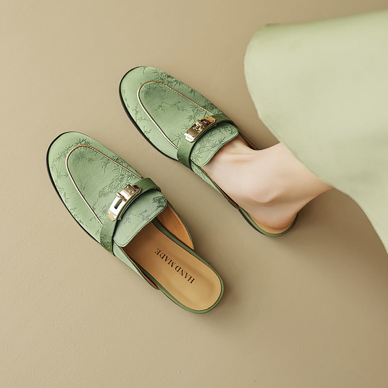 Ella loafers i ægte læder