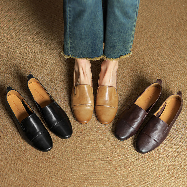 Leena Loafers i Äkta Läder