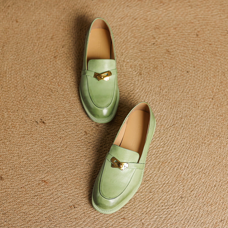 Lena Loafers i Äkta Läder