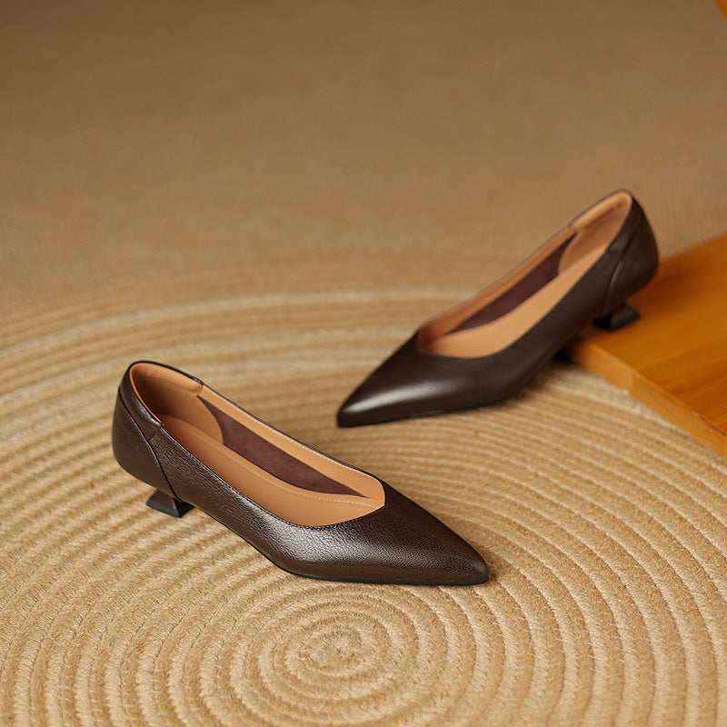 Tacones Nera de cuero genuino