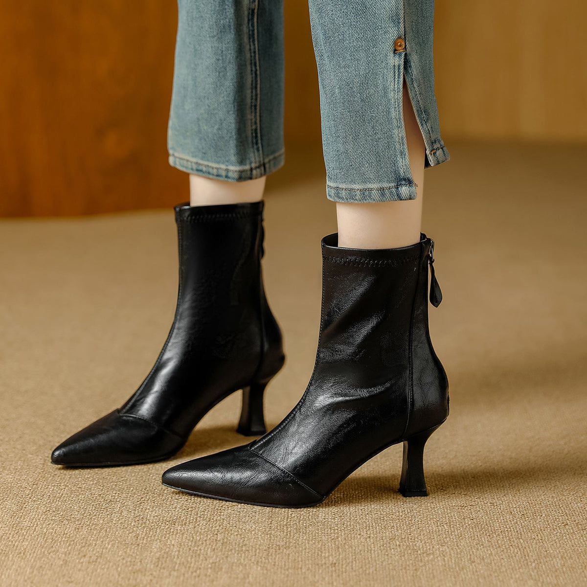 Botas de cuero Bellune