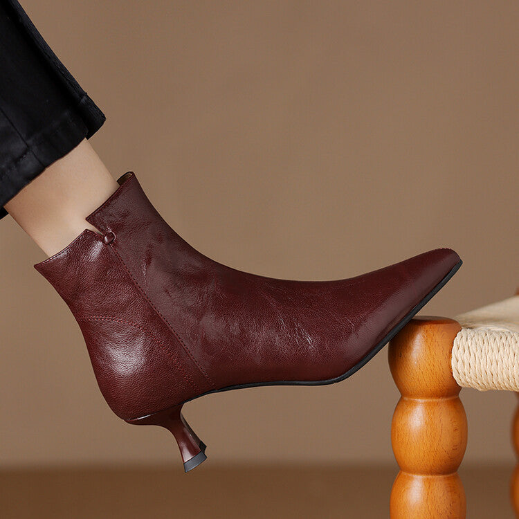 Klyra äkta läderboots