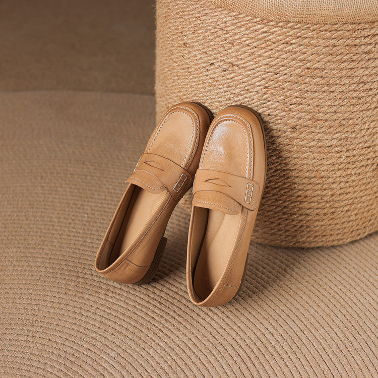 Galea Genuine Leather Loafers