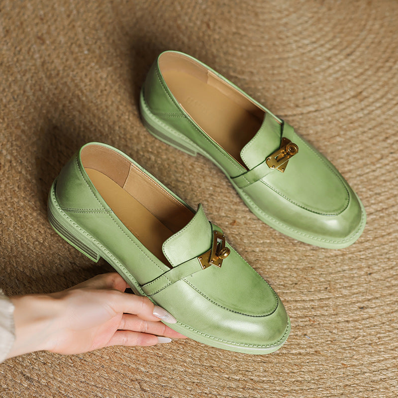 Lena Loafers i Äkta Läder