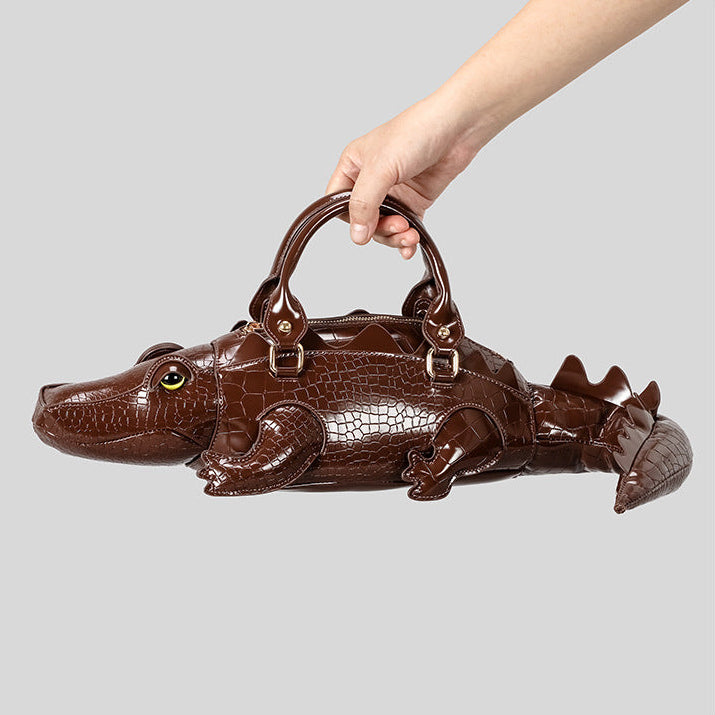 Rexa tas van krokodillenleer