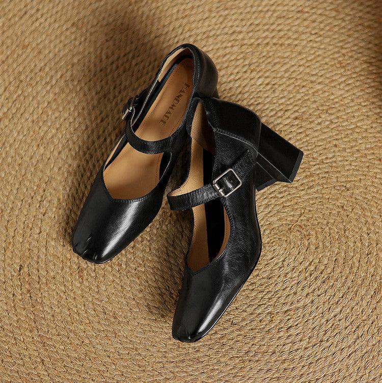 Tacchi Cira in vera pelle