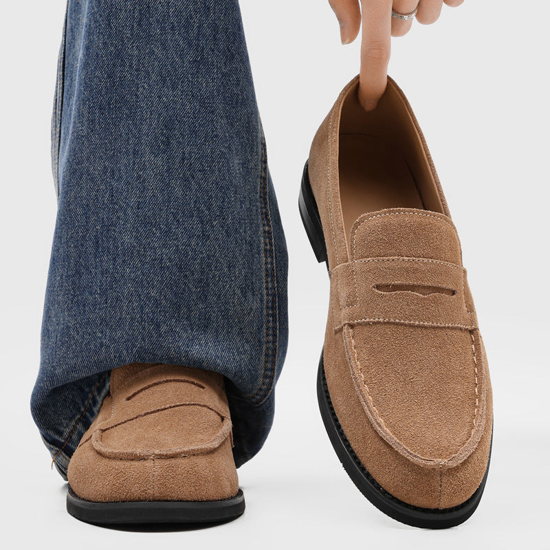 Milan Penny Loafers i Koaskinnsmocka