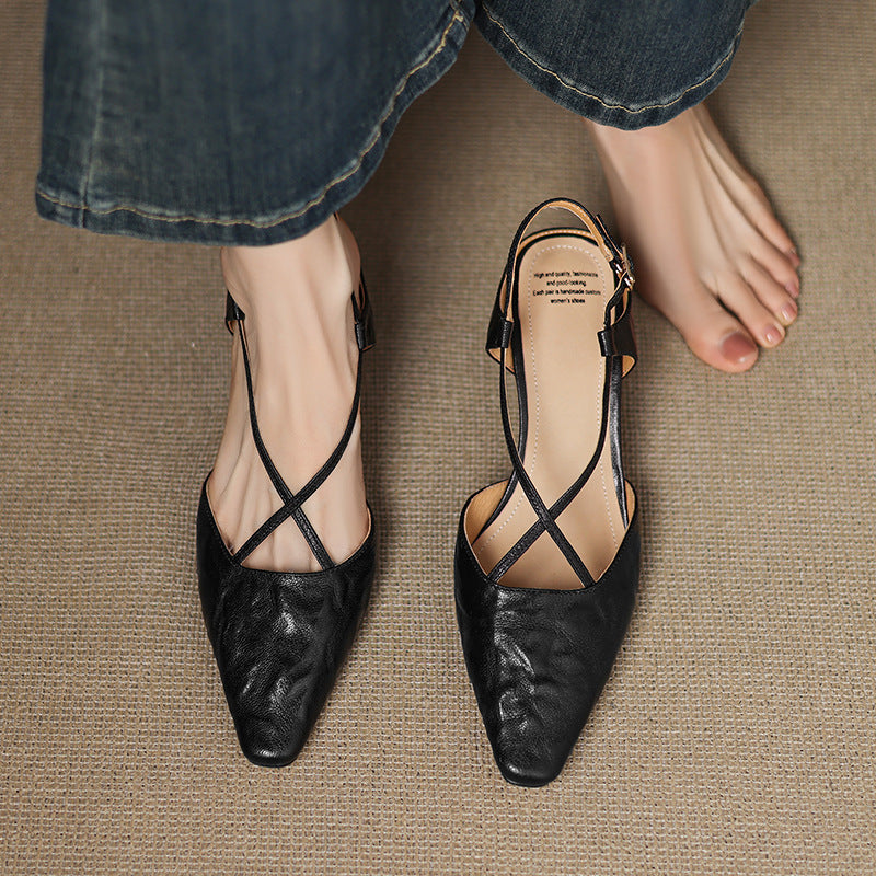 Tacchi Velta in vera pelle