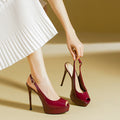 Tacones de cuero Arvella