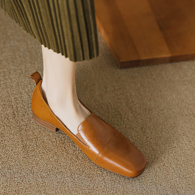 Mocassins Virella en cuir véritable