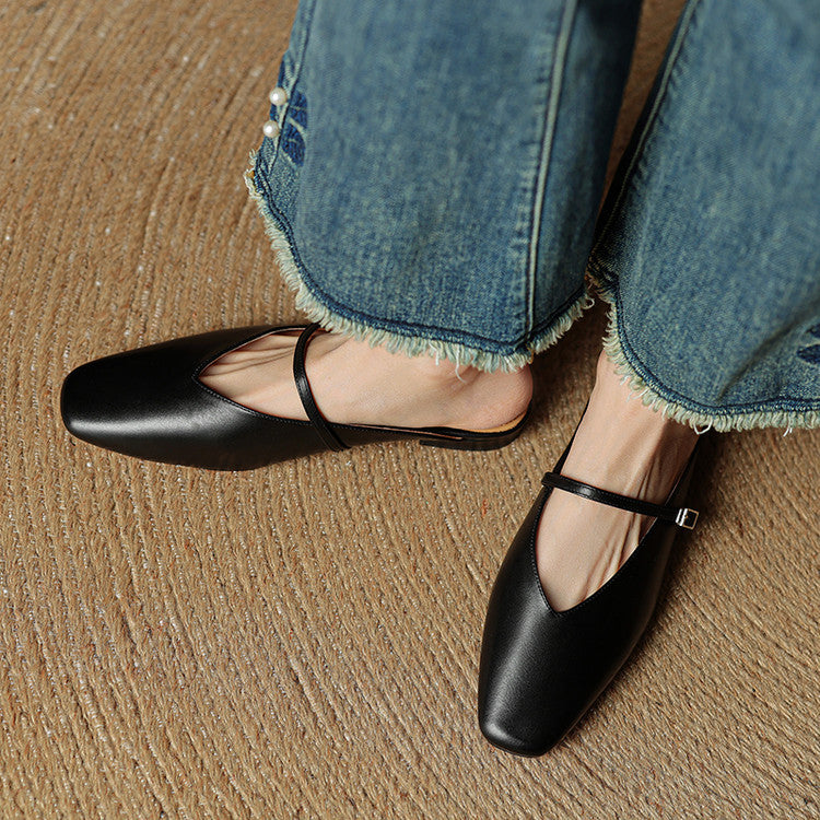 Mules Virela in vera pelle