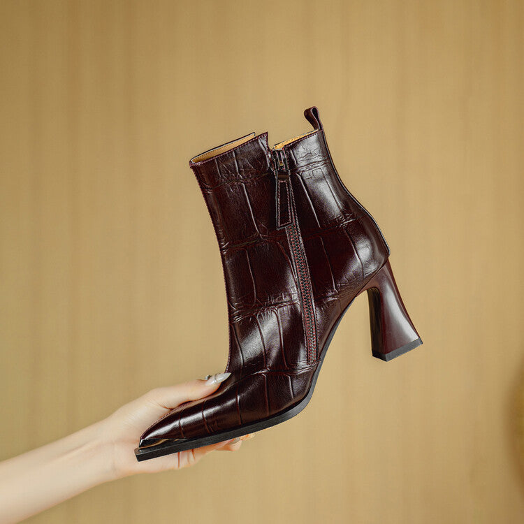 Aria äkta läderboots
