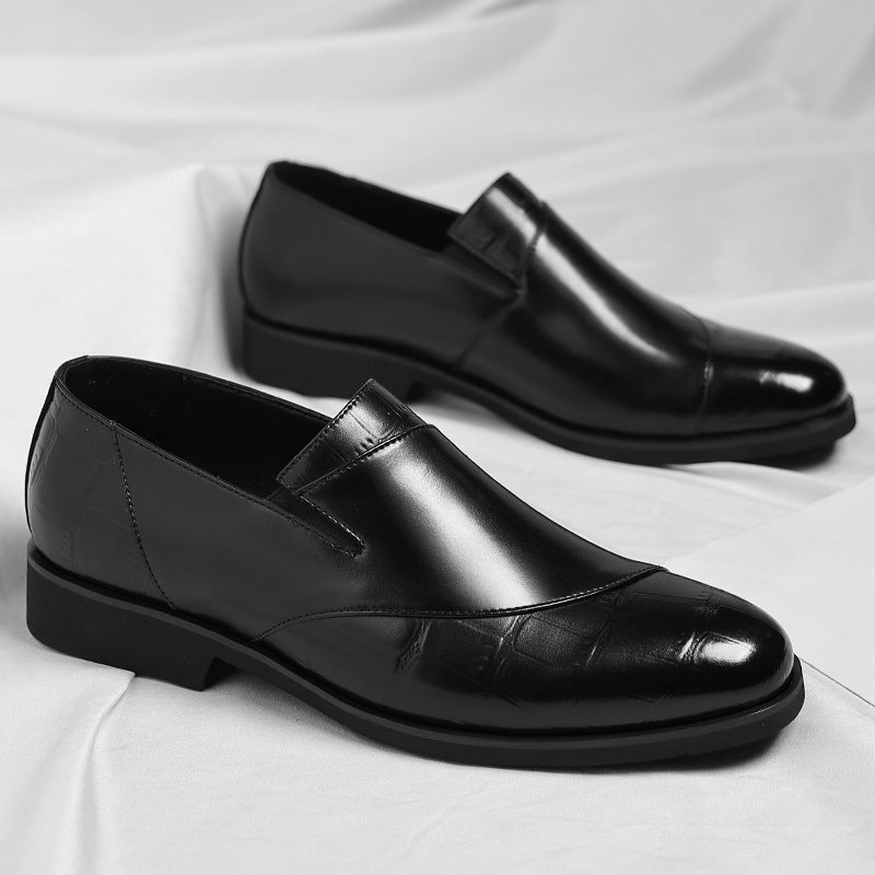 Mocassins de pele com Lurex