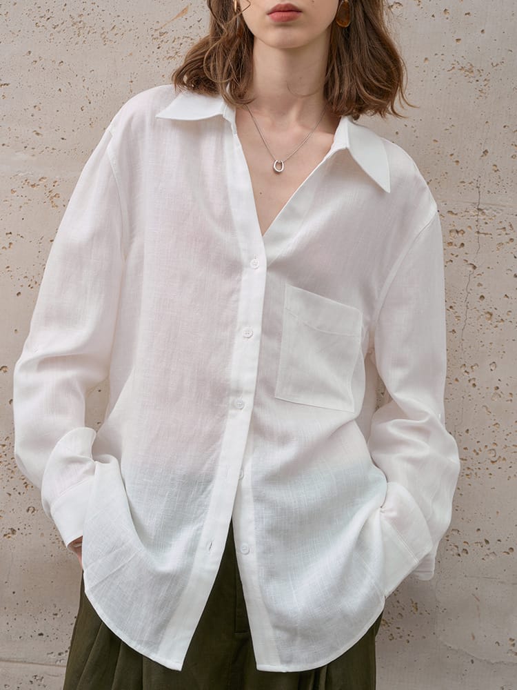 Colette skjorte i hør