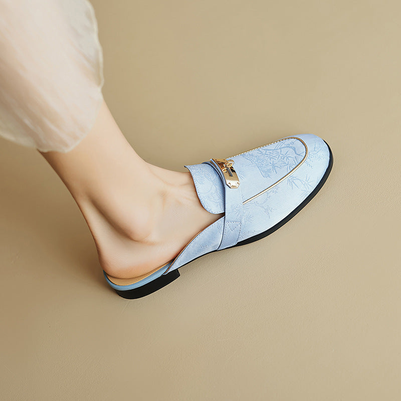 Ella loafers i ægte læder