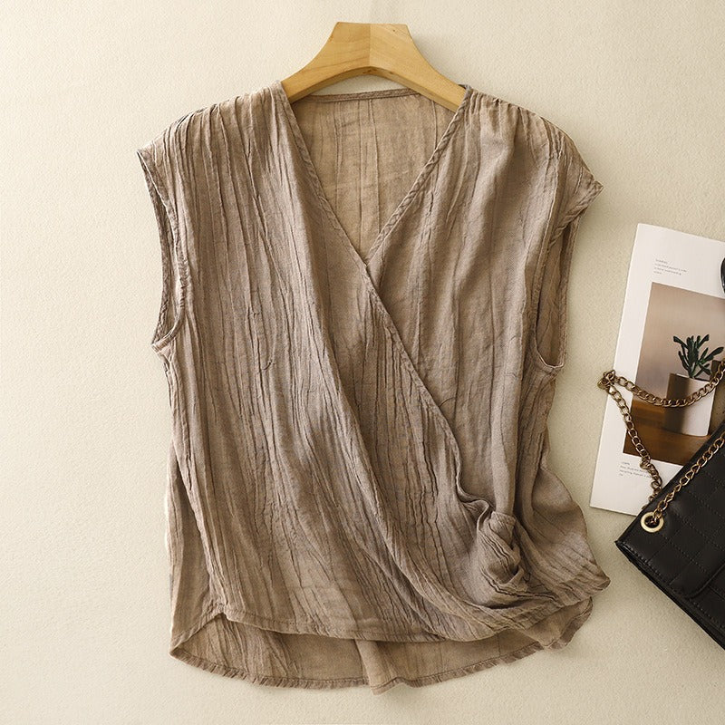 Sahira Linen Blouse