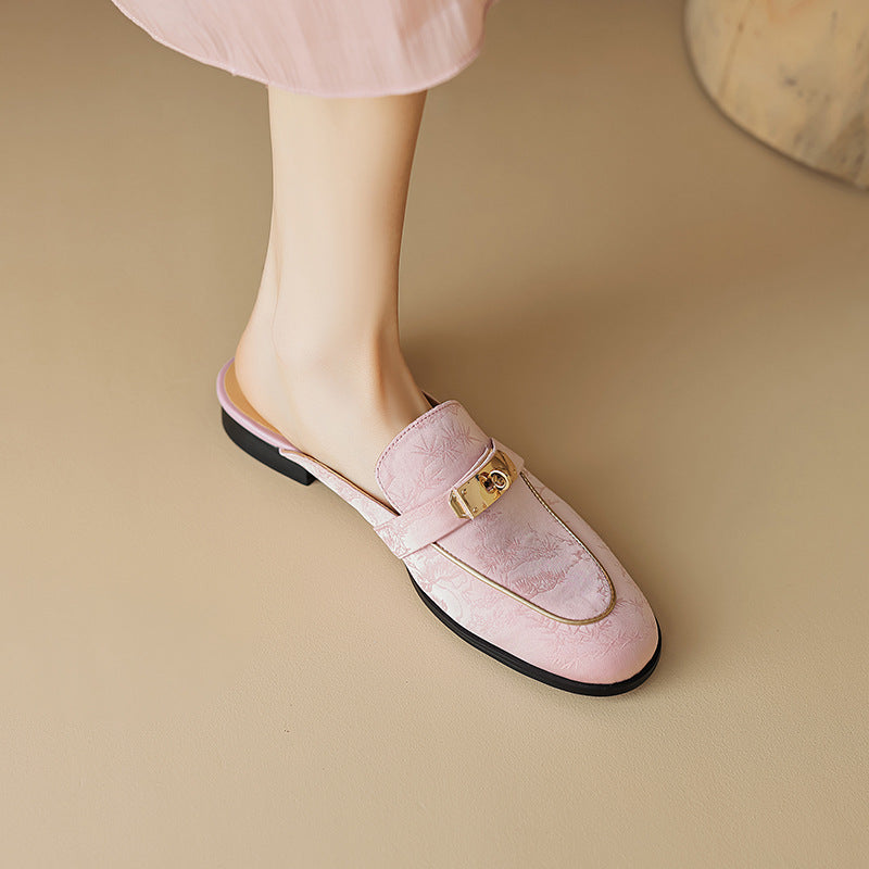 Ella loafers i ægte læder