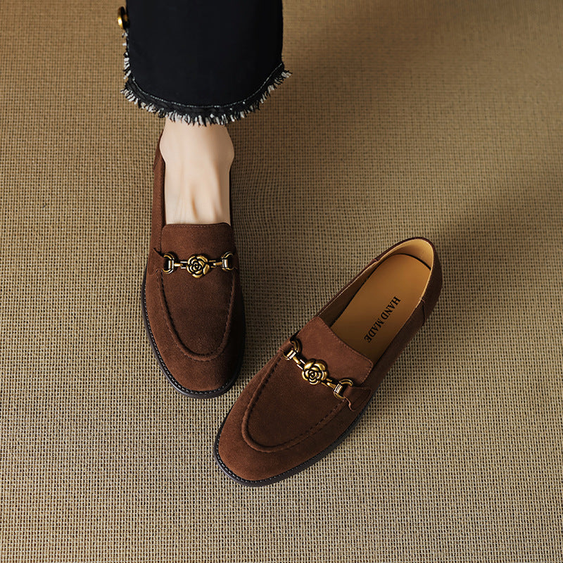 Émile Genuine Suede Loafers