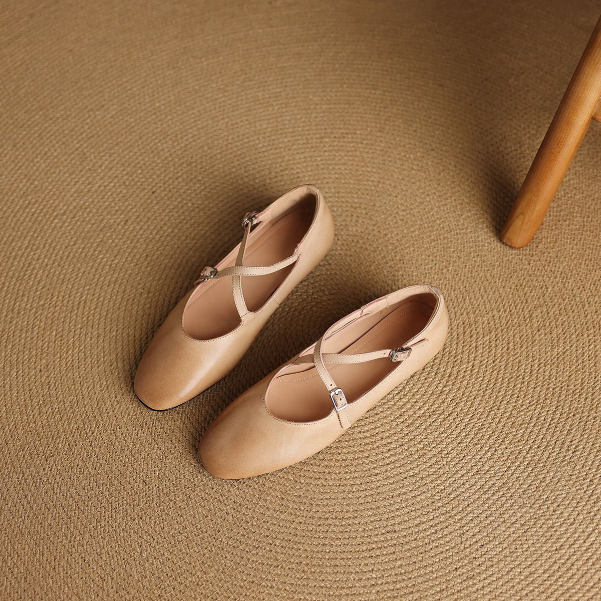 Scarpe basse Avelin in vera pelle