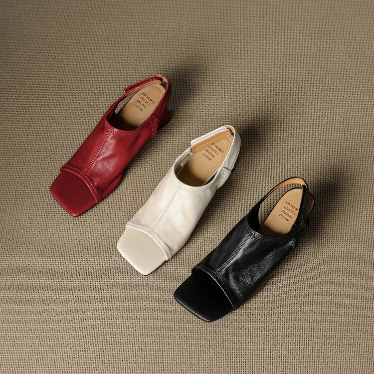 Tacchi slingback Velra in vera pelle
