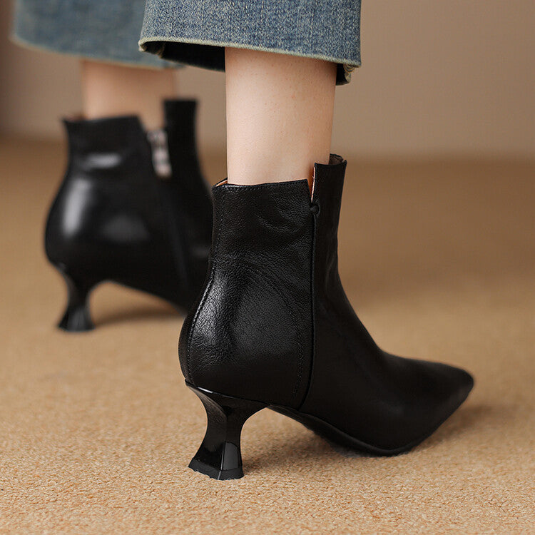 Botas de cuero genuino Klyra